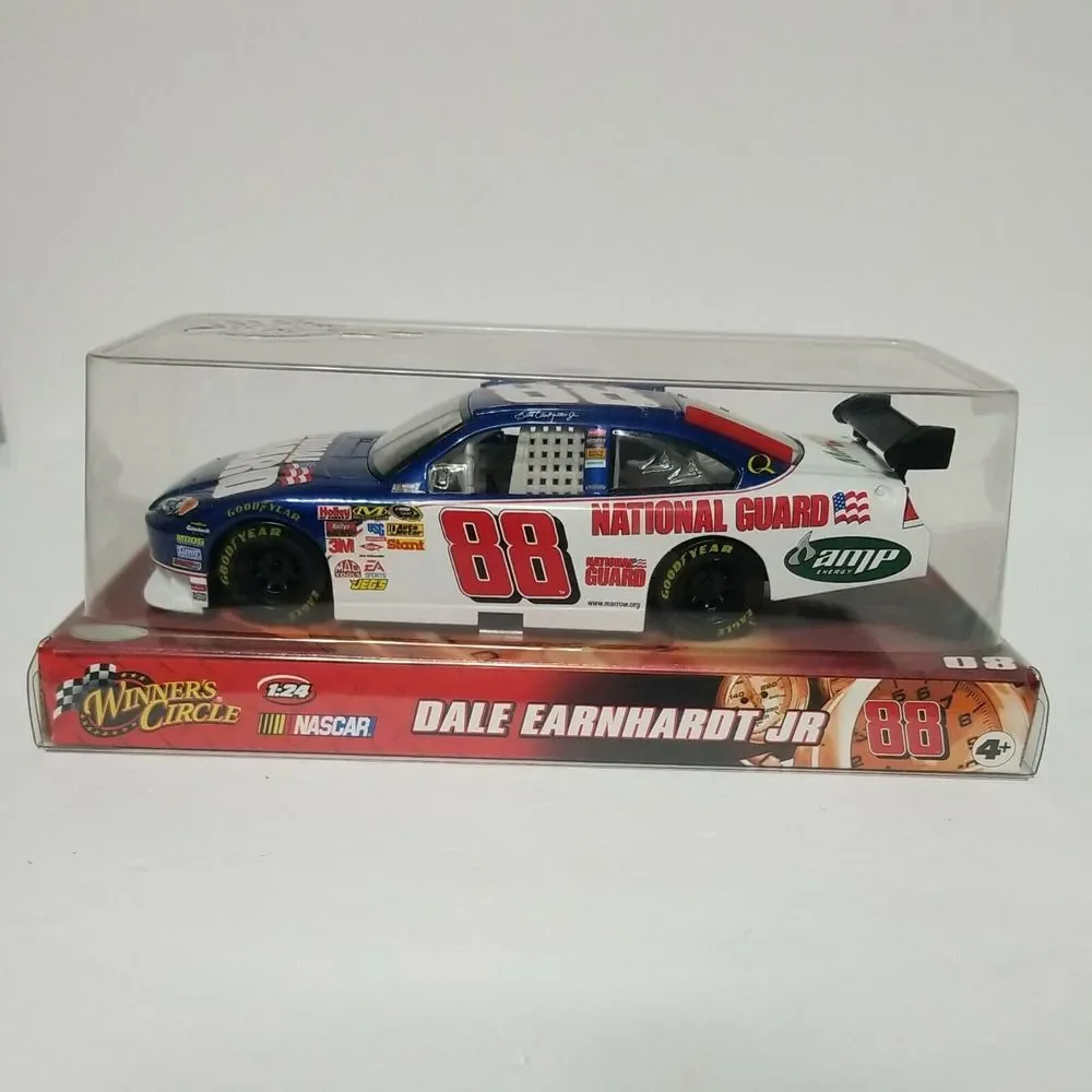 NASCAR Dale Earnhardt Jr National‎ Guard 1:24 Winners Circle Car 2008 in Package